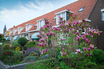 old fishing village of Marken in the Netherlands. Close to Amste