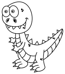 dinosaur for coloring