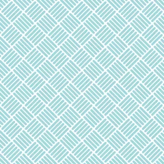 Retro Seamless Pattern Basketwork Blue © Jan Engel