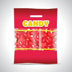 candy strawberry bag