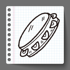tambourine doodle