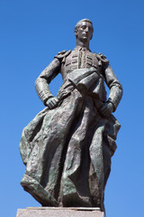 Cordoba - memorial to Manolete on Plaza del Conde de Priego 