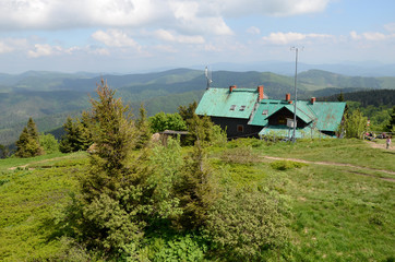 Mountain shelter (Wielka Raczaa, Beskidy)