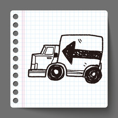 truck doodle