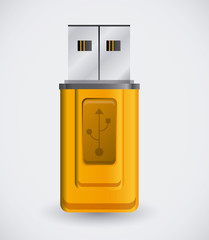 Office supplies design over white background, vector illustratio