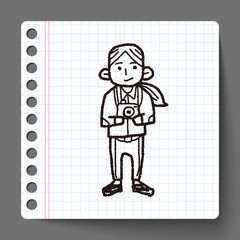 photographer doodle