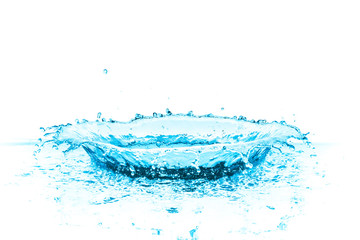 turquoise water splash