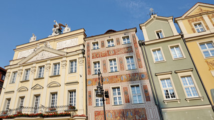 Fototapeta na wymiar Market square, Poznan, Poland