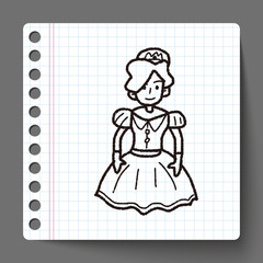 princess doodle