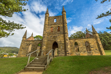 Fototapeta na wymiar Convict Church Tasmania