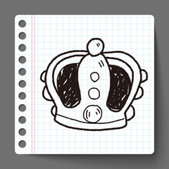crown doodle