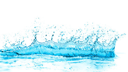 turquoise water splash