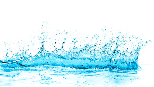 turquoise water splash © kubais