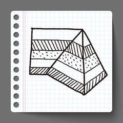 infographic chart doodle drawing