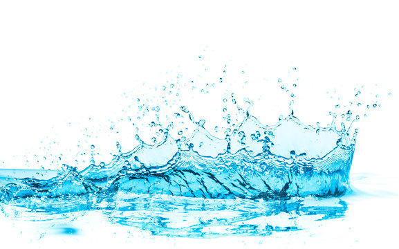 turquoise water splash © kubais
