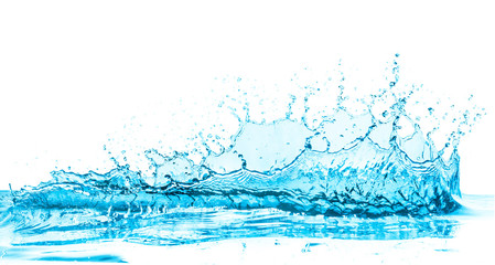 turquoise water splash