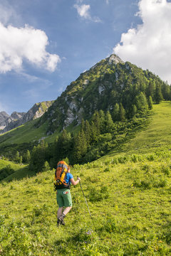 Wandern in den Alpen
