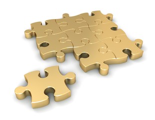 Fototapeta premium puzzle