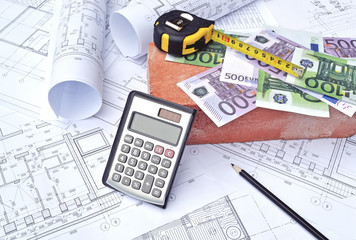 Image of several drawings for the project engineer jobs