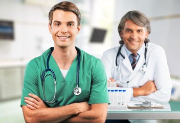 Fototapeta premium Nurse, Doctor, Medical Occupation.