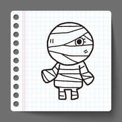 Mummy doodle