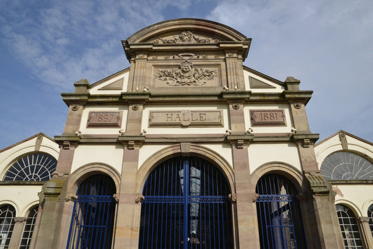 France, The Picturesque City Of Haguenau In Bas Rhin