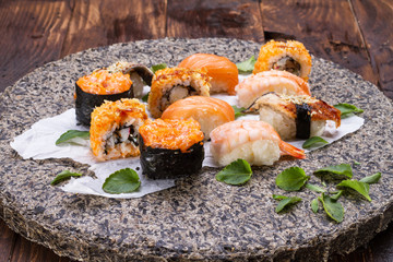 Japanese cuisine - Sushi set