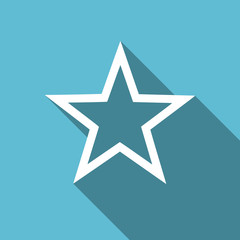 star flat icon