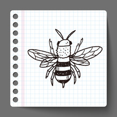 bee doodle