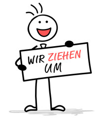 Wir ziehen um