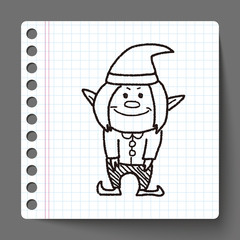 elf doodle