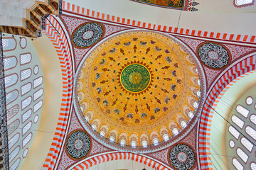 Suleymaniye Mosque in Istanbul Turkey