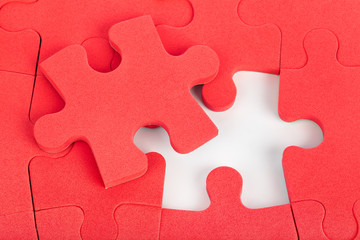 Red puzzle