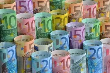 Geld, Banknoten, Geldscheine, Euro, Finanzen, Steuern, Rendite, Kapital, Vermögen