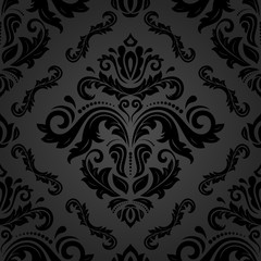 Damask Seamless Vector Pattern