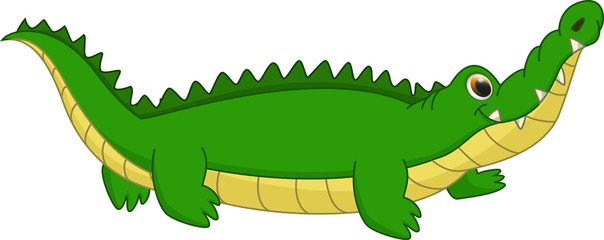 cute crocodile cartoon