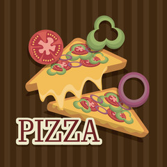 Food digital design.