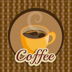Coffee digital design.