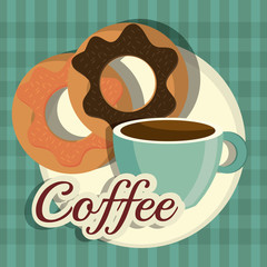 Coffee digital design.