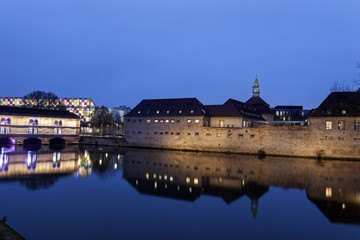 Covered bridge in Petite-France