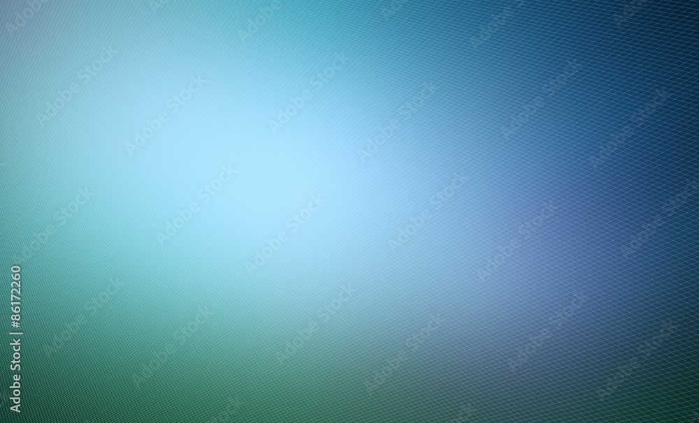Poster abstract defocused blue background with lines perspective pattern