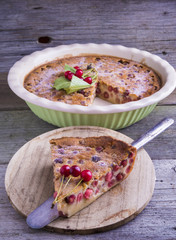 French Cherry Clafoutis cake