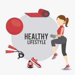 Fitness lifestyle design.