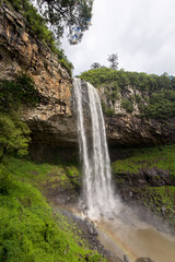 View of Caracol waterfall - Canela City, Rio Grande do Sul - Brazil
