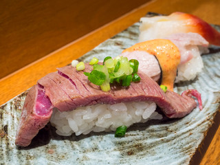 Sushi is luxury Japanese food