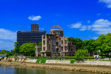 Fototapeta na wymiar 日本,広島,原爆ドーム