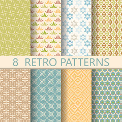 8 vintage patterns