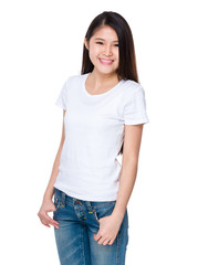 Obraz premium Young lady