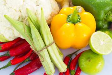 Vegetable clean food style