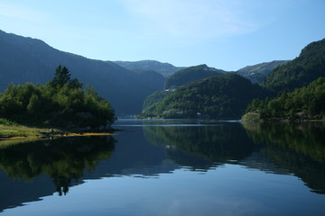 Fototapeta na wymiar Fjord in Norway